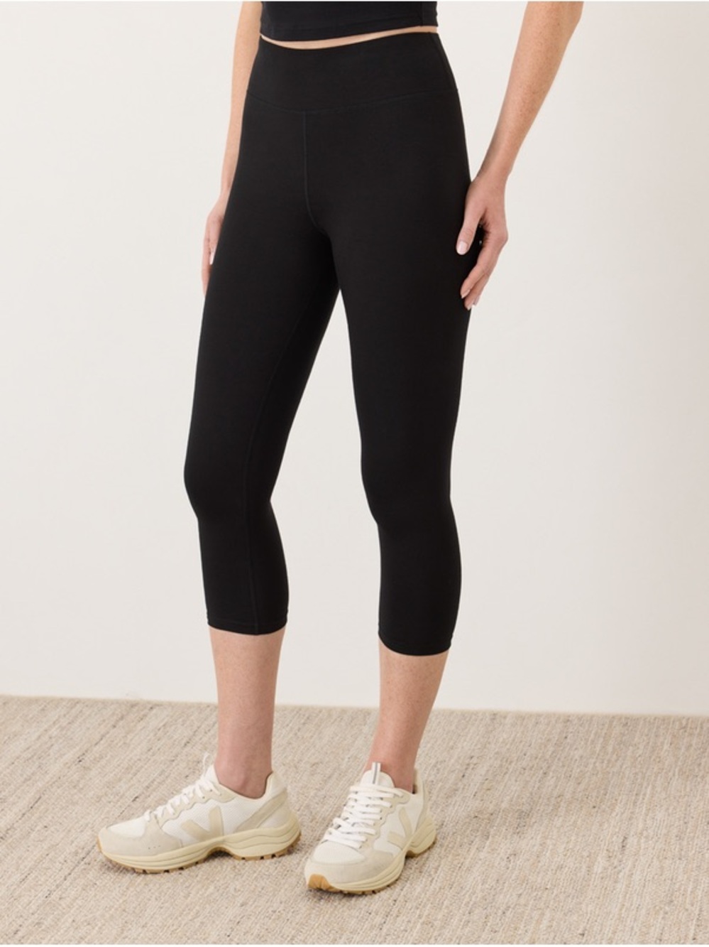 Organic On The Go-To Cropped Capri Legging